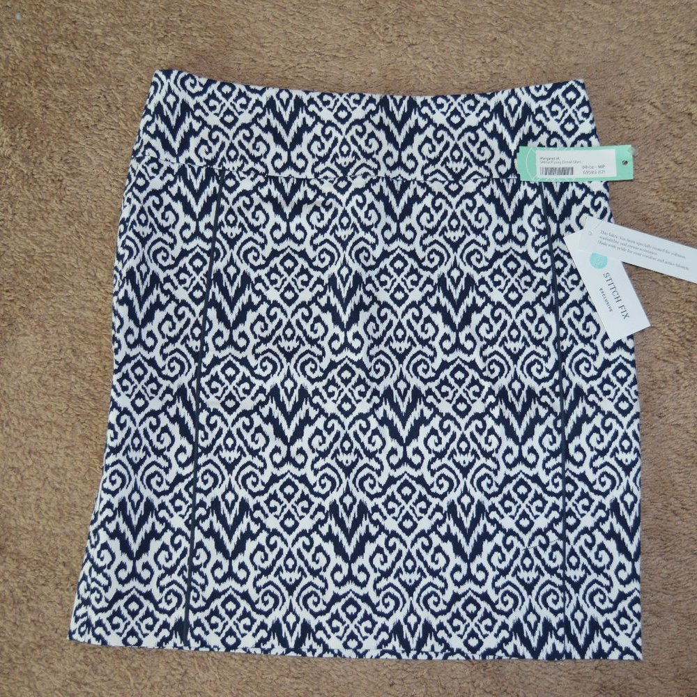 Margaret M - Selma Piping Detail Skirt - NEW W/ TAGS